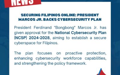 President Ferdinand “Bongbong” Marcos Jr. gives the green light to the National Cybersecurity Plan