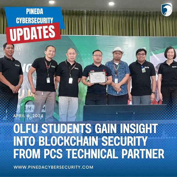 PCS Technical Partner Leirrand Christian Ochotorena discussed how cybersecurity is applied in blockchain.