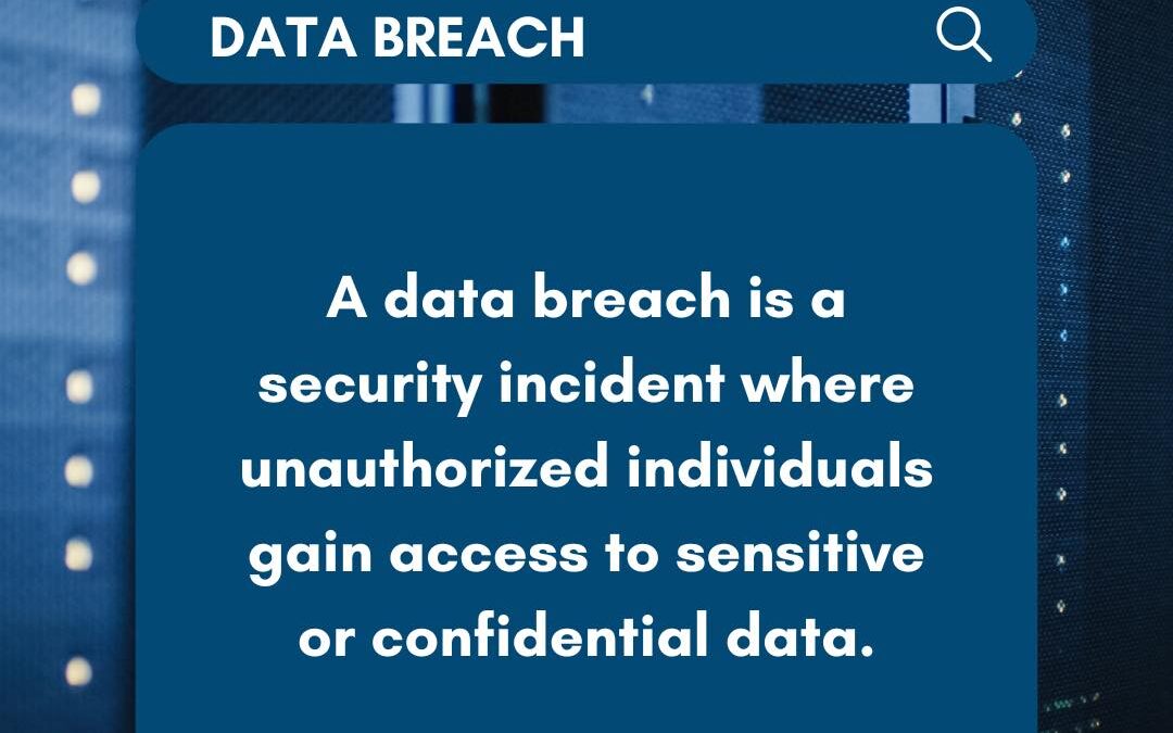 #PCSCyberEd Cybersecurity Term for the Week: Data Breach