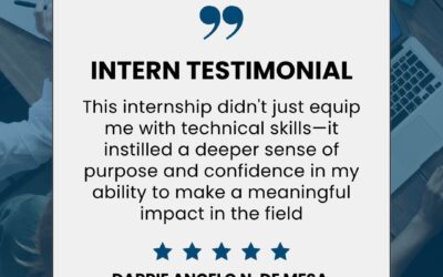 Intern Testimonial: De Mesa