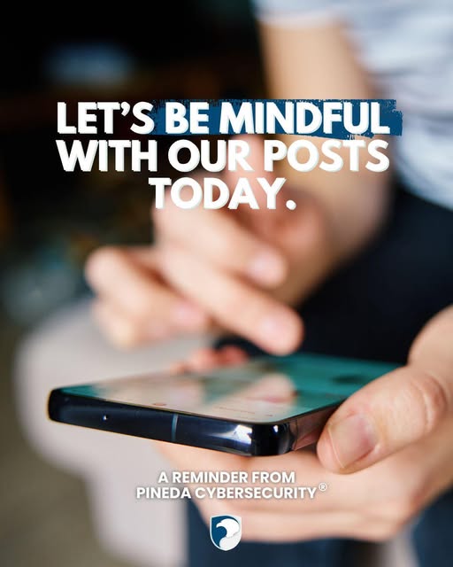 Let’s Be Mindful With Our Post Today