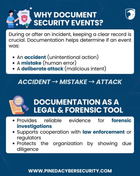 Information Security Incident Management: Documentation of Events ...
