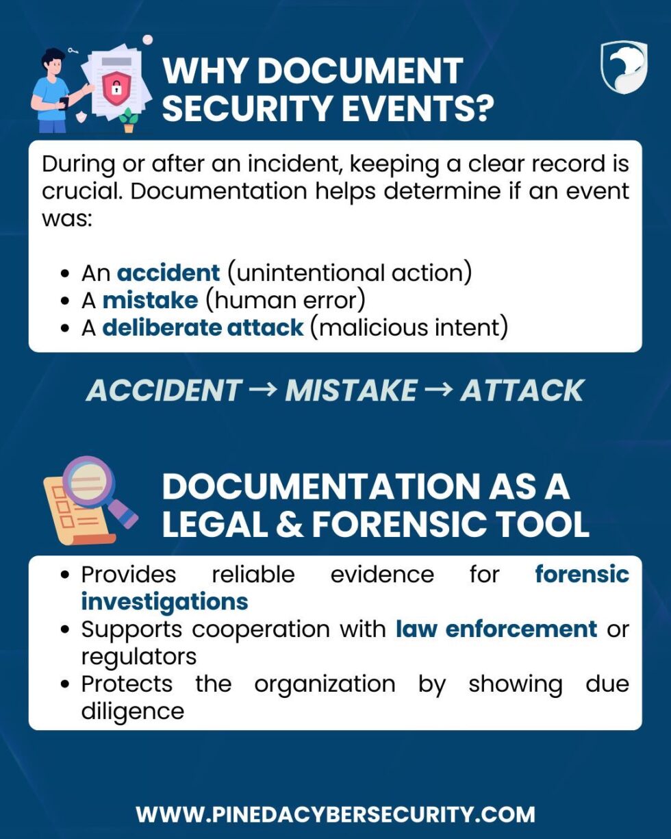 Information Security Incident Management: Documentation of Events ...