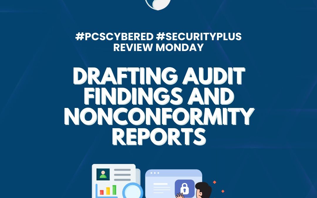 Drafting Audit Findings and Nonconformity Reports: Drafting a Nonconformity Report